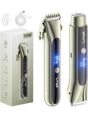 Women's Dual Head Electric Bikini Trimmer & Razor - Smooth, Precise Grooming